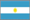 small Argentina flag