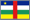 small Central African Republic flag