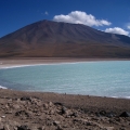 Sulphar lake in bolivia