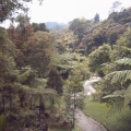 At the base camp of Mt. Kinabalu