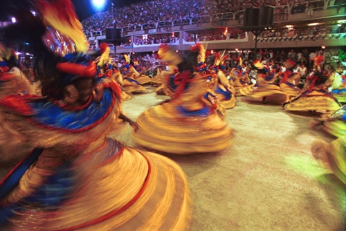 Carnival at Rio de Janeiro in Brazil