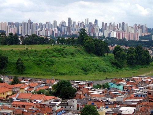 The Favelas in Brazil