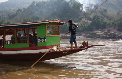 Mekong River in Laos