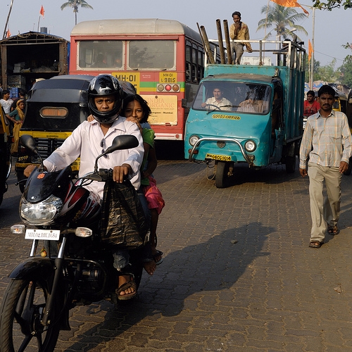 Mumbai is the center of Bollywood. Its slums were famously depicted in the Oscar-winning film Slumdog Millionaire.