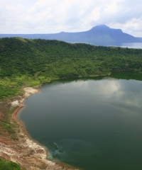 View of lake Taal